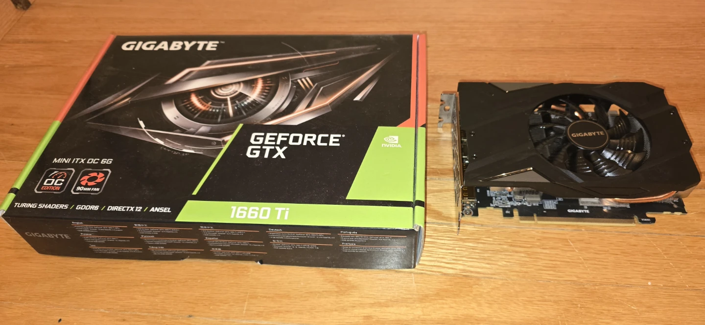 Gigabyte GeForce GTX 1660 Ti Mini ITX OC 6G