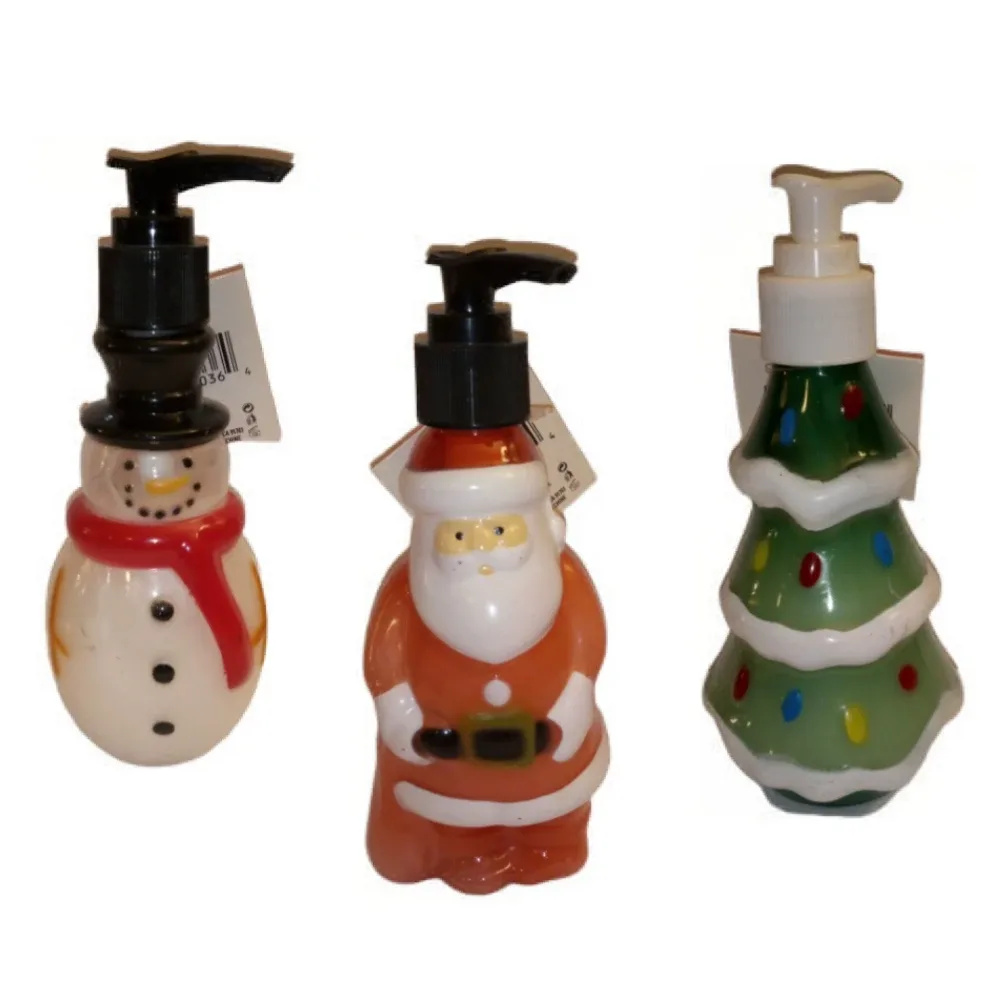 Holiday Soap Dispensers - Santa, Snowman, Tree thumbnail
