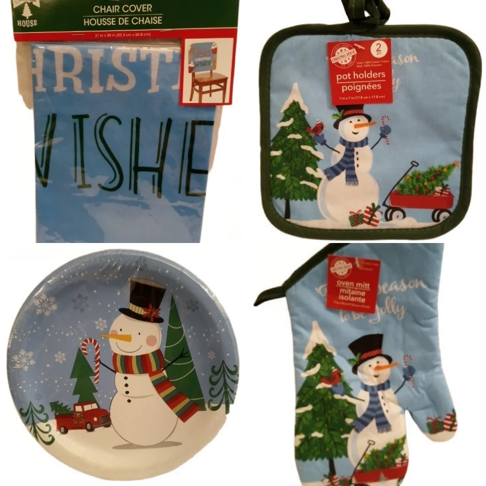 Christmas House Holiday Kitchen & Dining Set