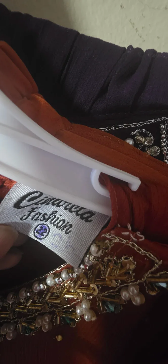 Children Fashion Red Dress image indicator(3)