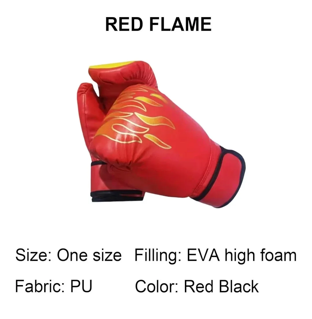 MMA Gloves - One Size - Red & Black image indicator(2)