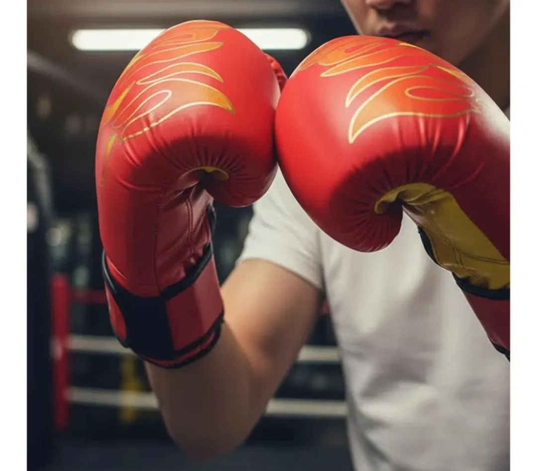 MMA Gloves - One Size - Red & Black image indicator(3)