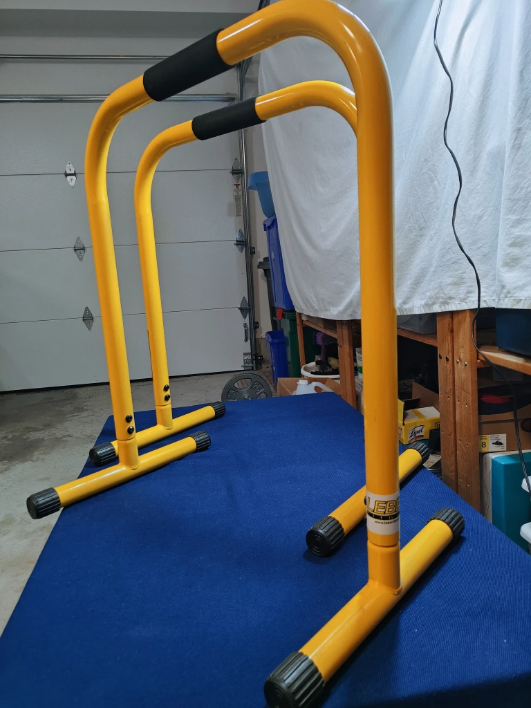 Yellow EBL Parallel Bars