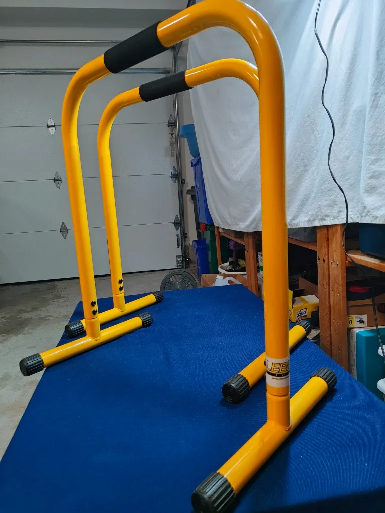Yellow EBL Parallel Bars
