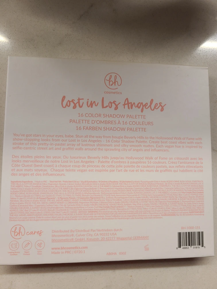 BH Cosmetics Lost in Los Angeles Eyeshadow Palette - photo 5