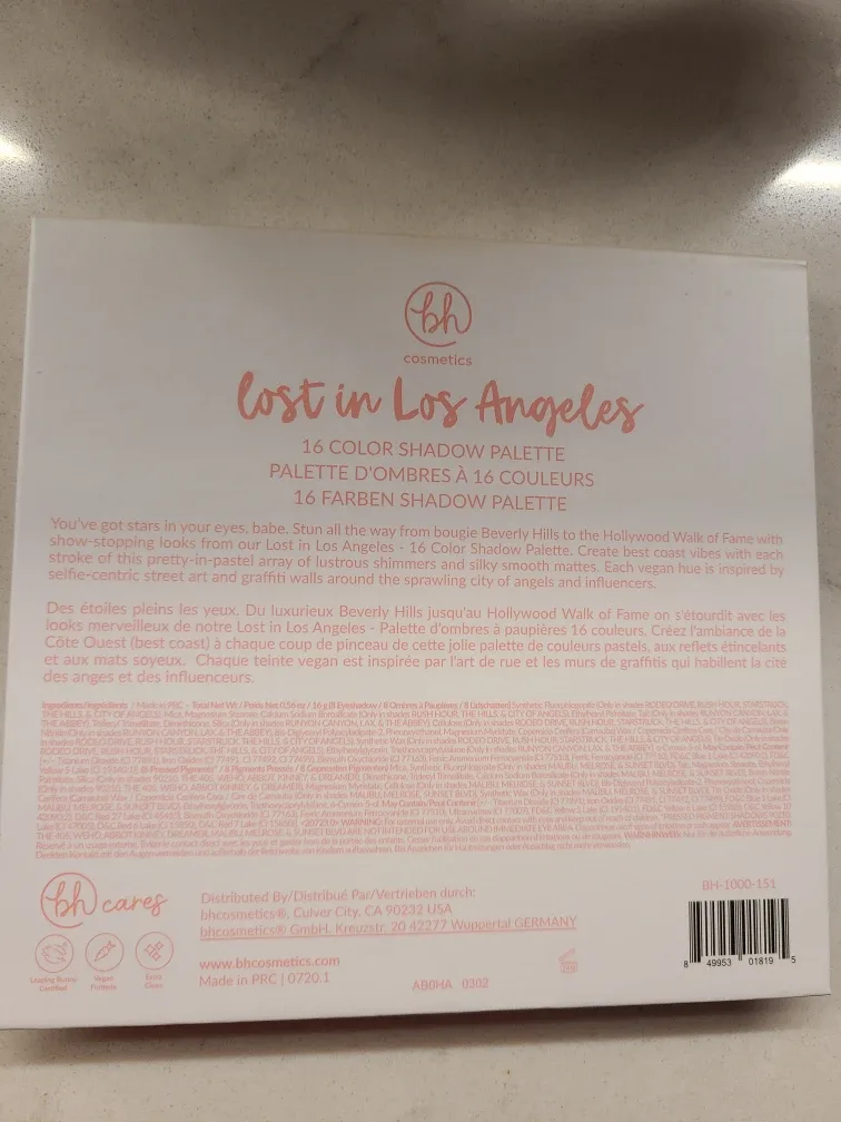 BH Cosmetics Lost in Los Angeles Eyeshadow Palette image indicator(5)