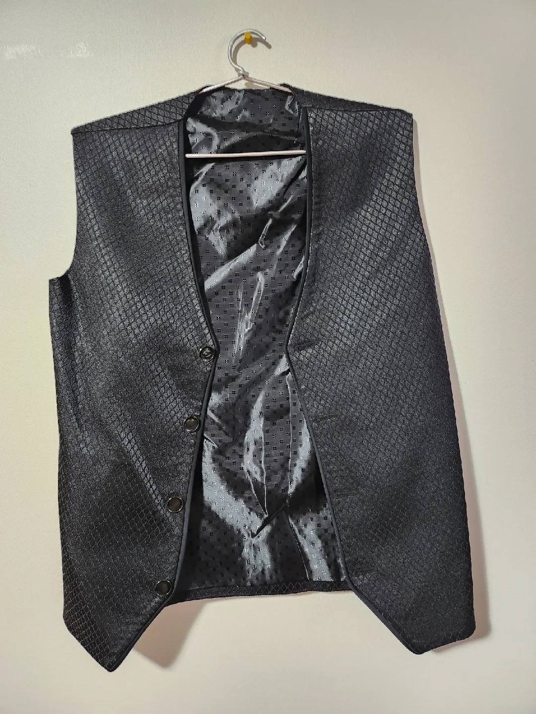 Men's Black Suit with Vest & Garment Bag image indicator(2)