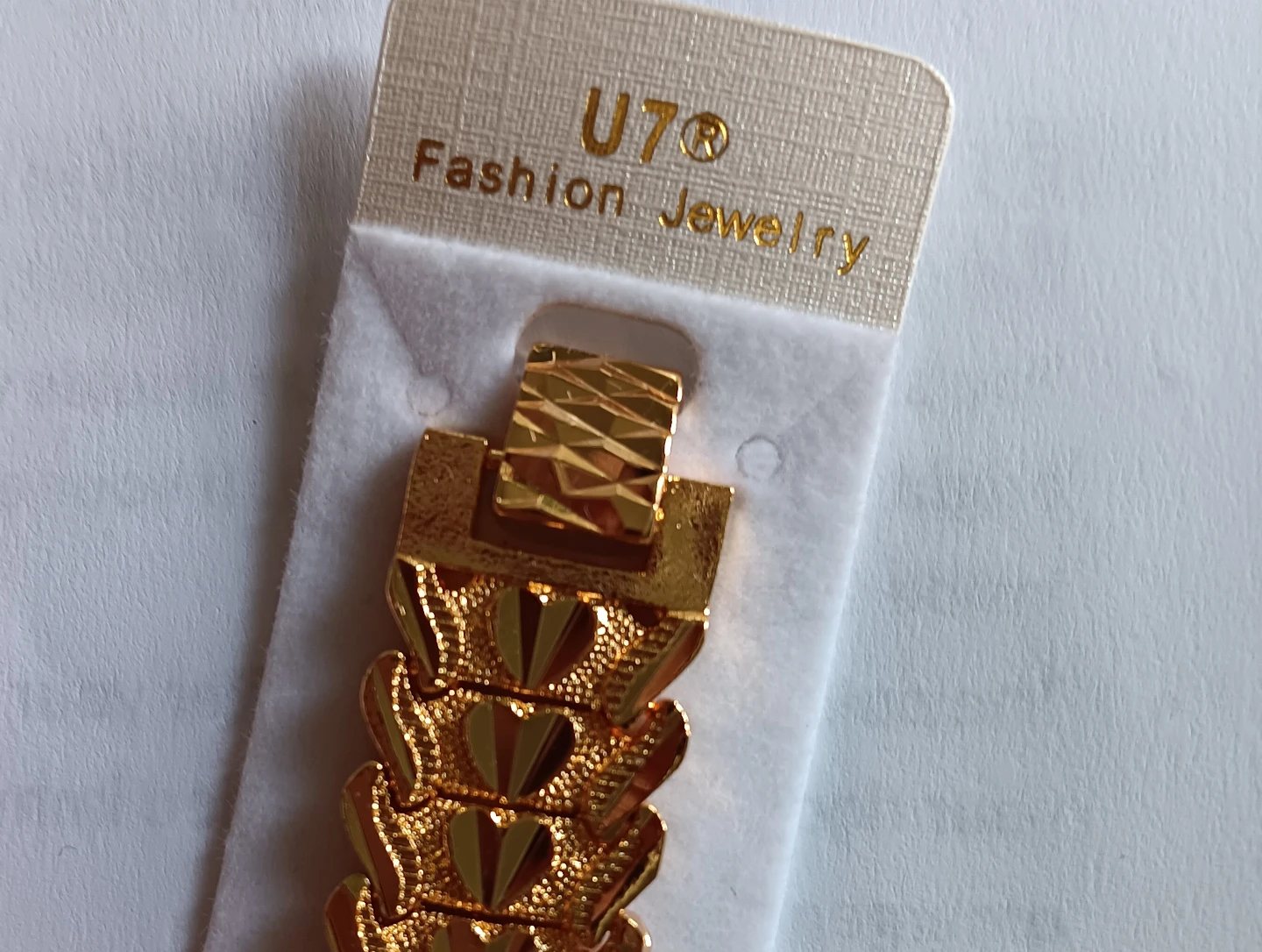 U7 Fashion Jewelry Gold Bracelet - New - photo 2