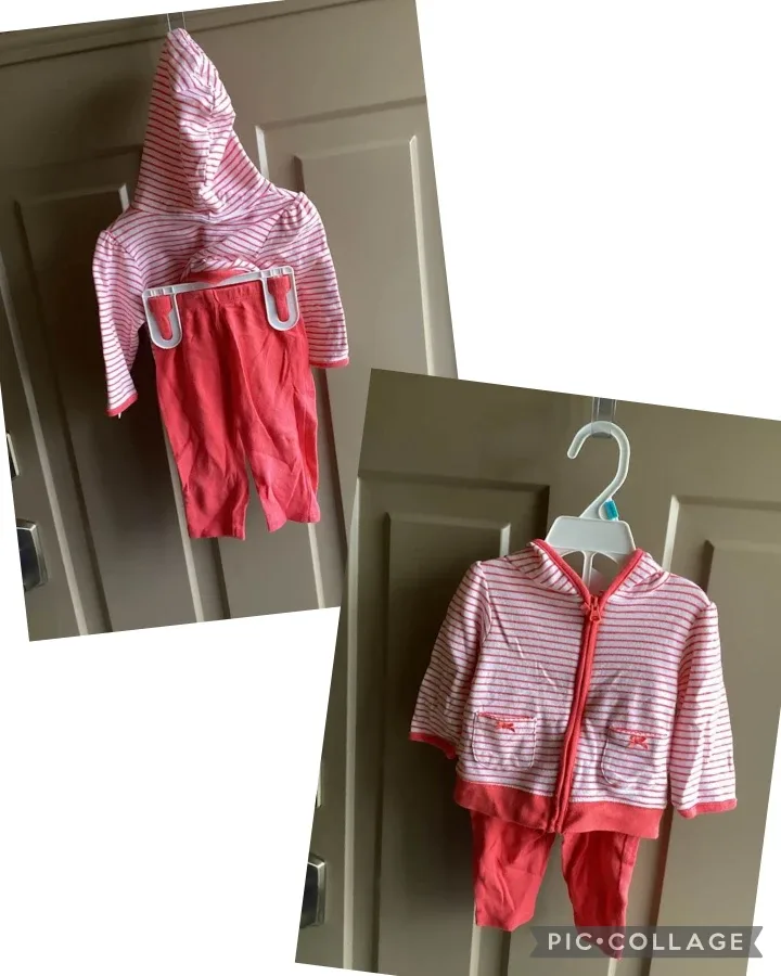 Girls sz 6 months outfits $3 each image indicator(8)