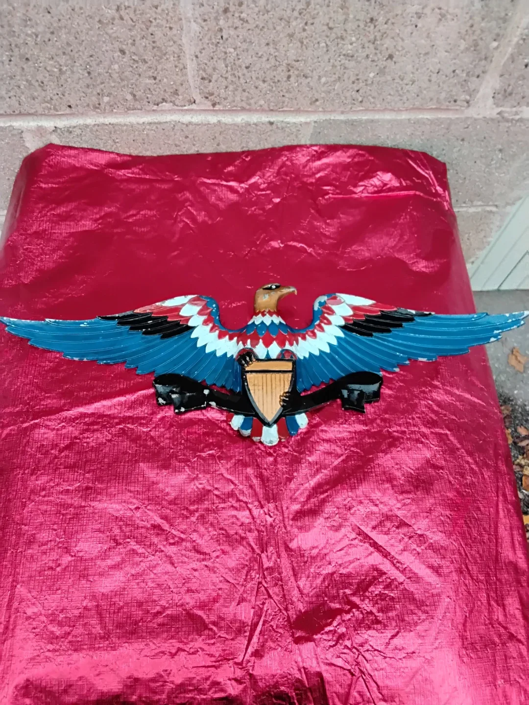 Vintage Sexton USA Metal Bald Eagle image indicator(3)