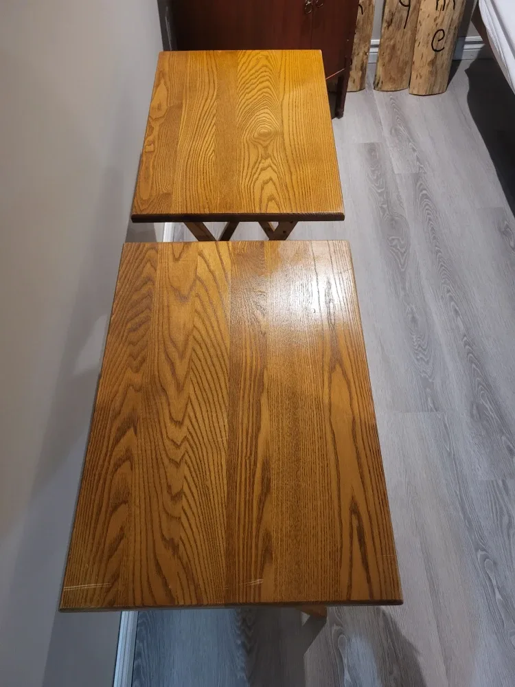 Wooden Folding TV Tray Tables image indicator(2)