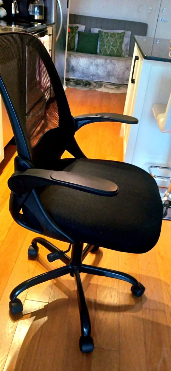 Black Mesh Office Chair - photo 2