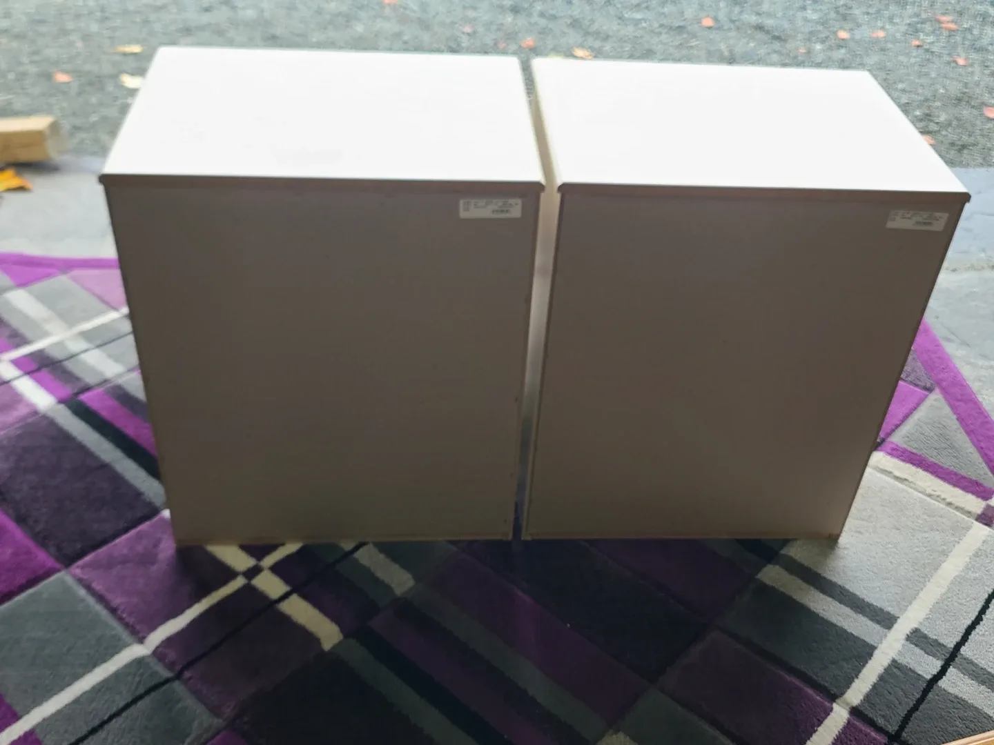 PAIR OF NIGHTSTANDS CREAM COTTAGE image indicator(5)