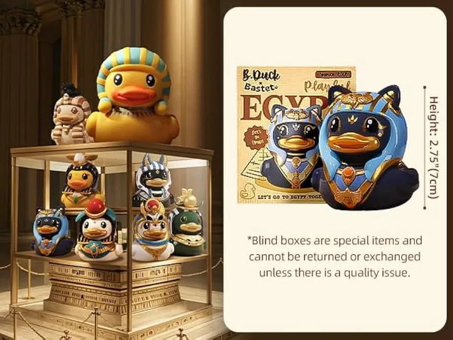 B.Duck x British Museum, Egyptian God Collectible Duck Figurines image indicator(4)