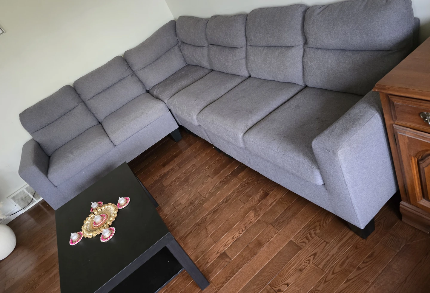 Grey Sectional Sofa - photo 2