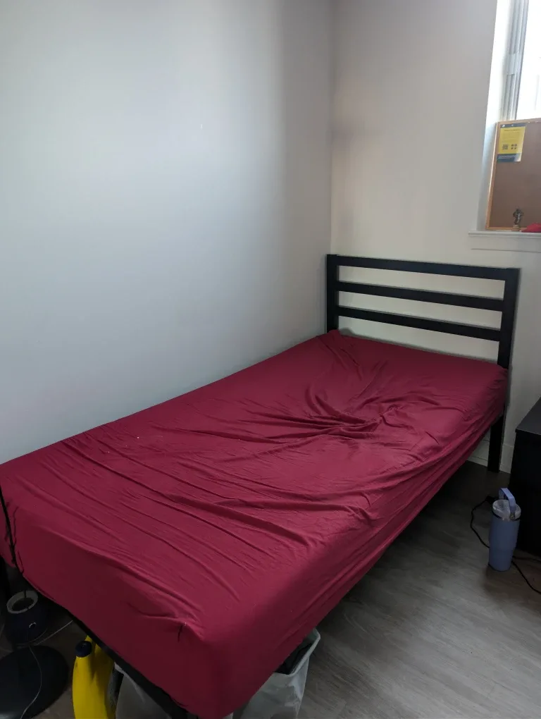 Single Bed Frame with Mattress