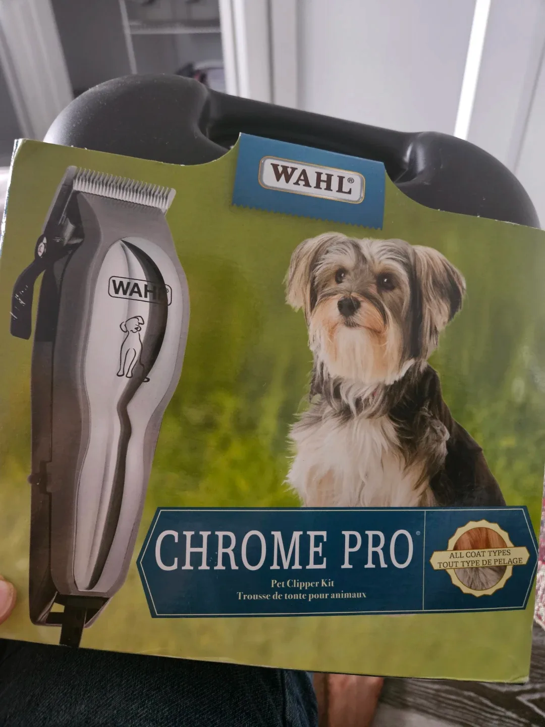 Wahl Chrome Pro Pet Clipper Kit
