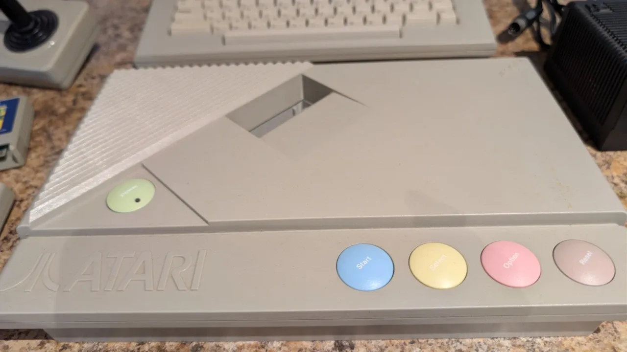 Atari XE console with Keyboard ,Games & Accessories image indicator(3)