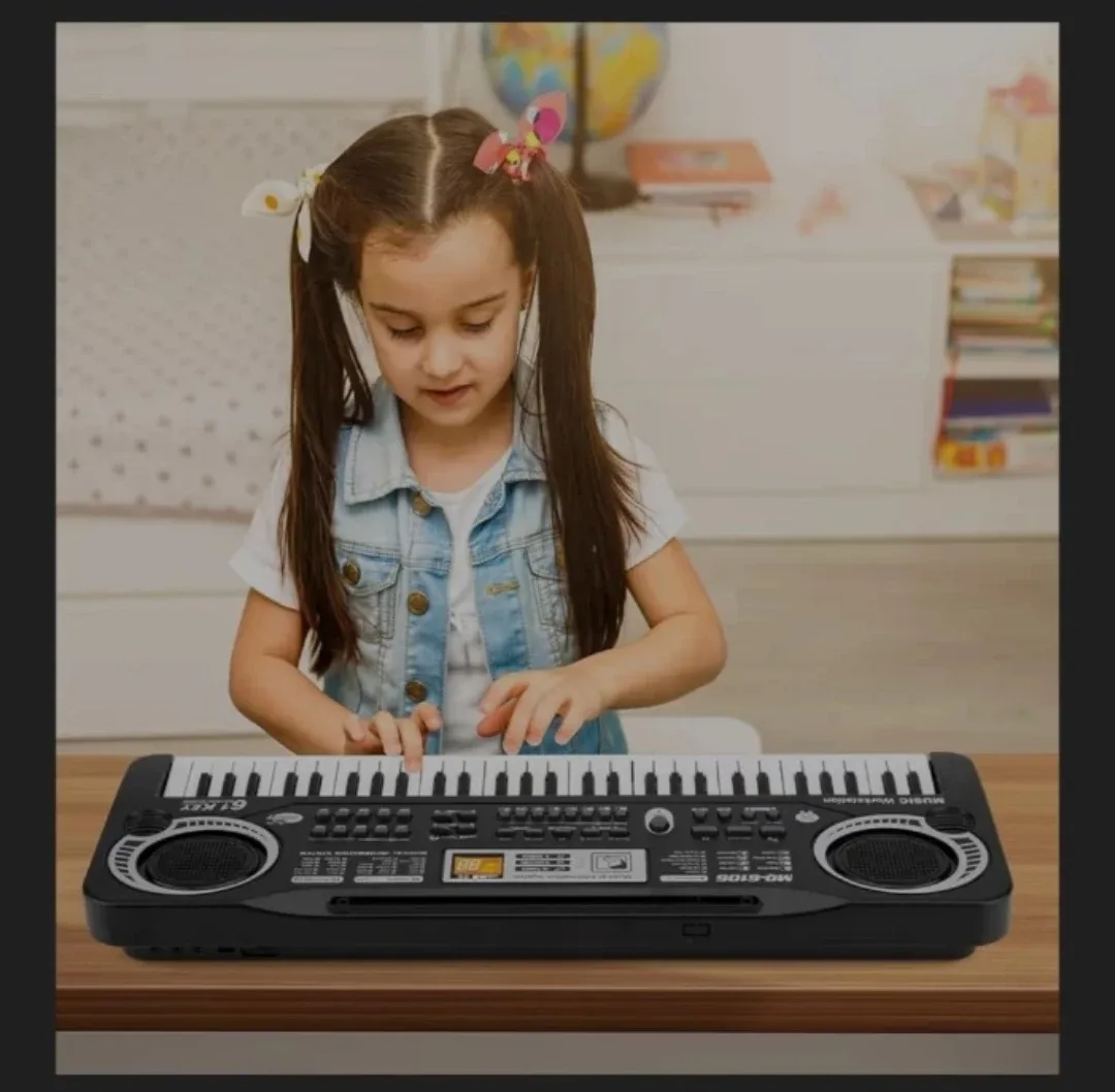 MQ-6106 61-Key Electronic Keyboard 🥕 image indicator(4)