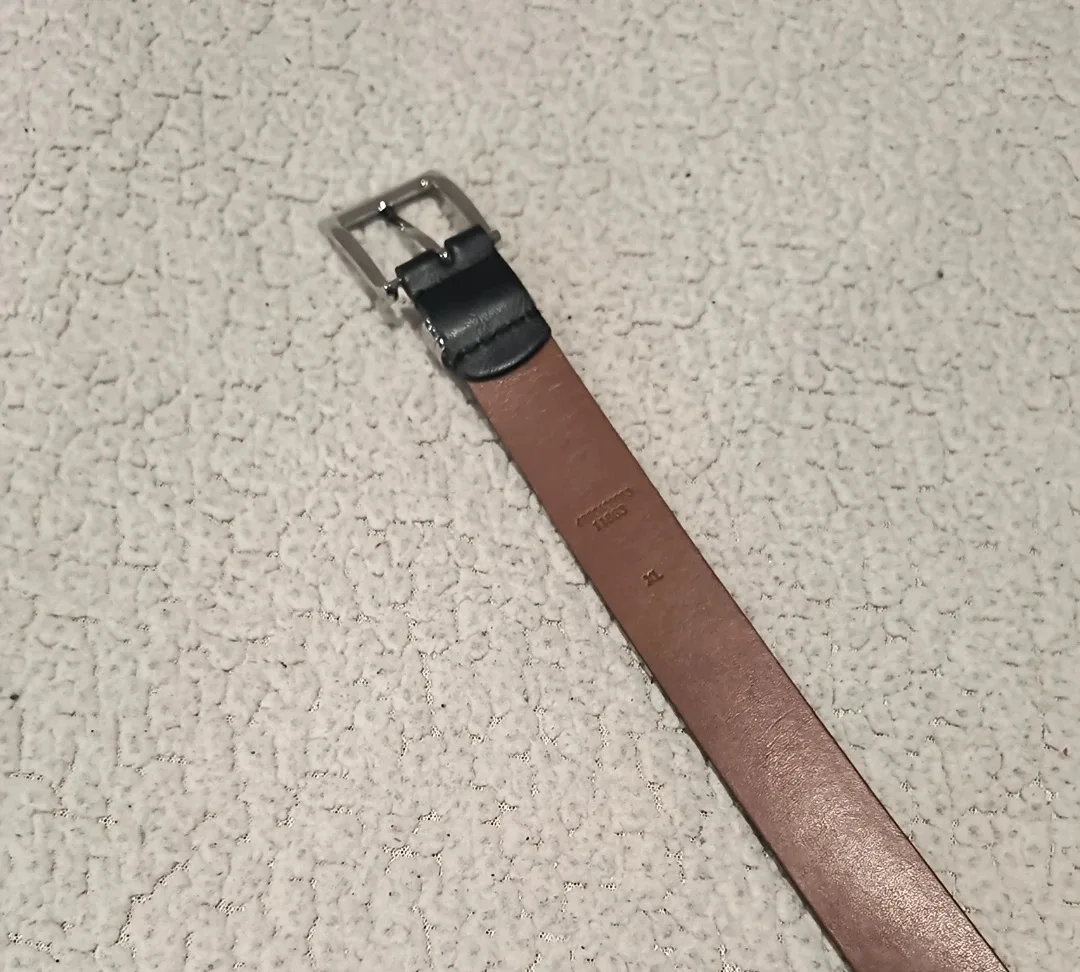 Chaps Brown & Black Leather Belts XL image indicator(2)