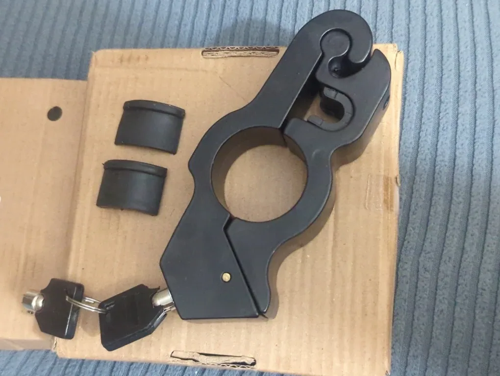 Motorcycle-eBike Brake & Throttle Security Lock