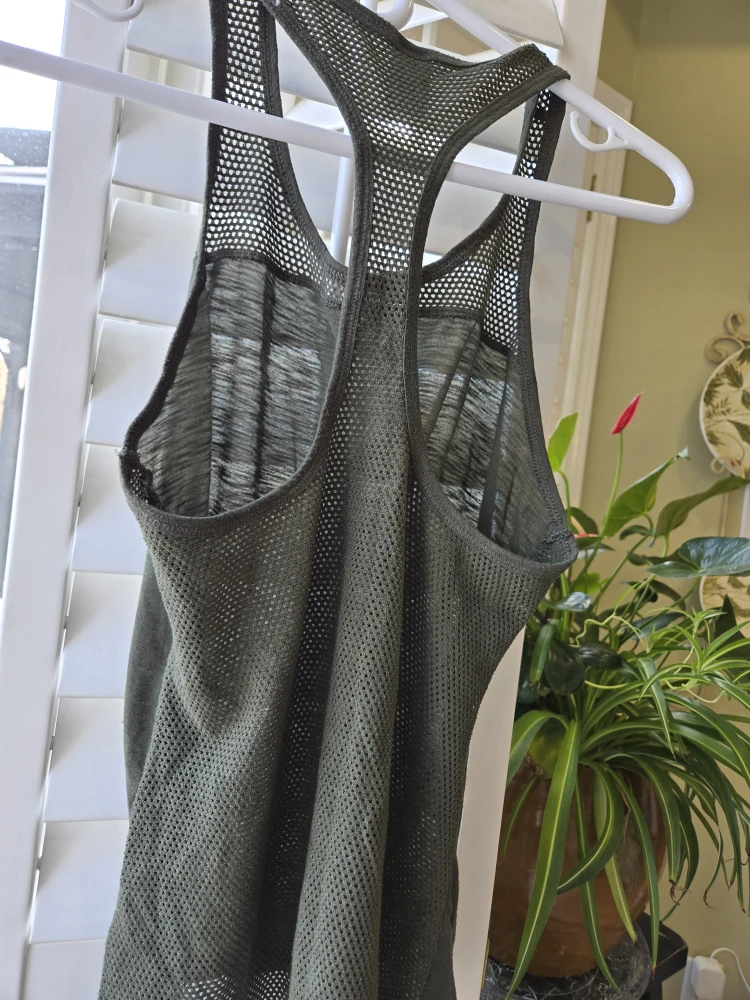 Old Navy Active Olive Green Tank Top - Size S - photo 2