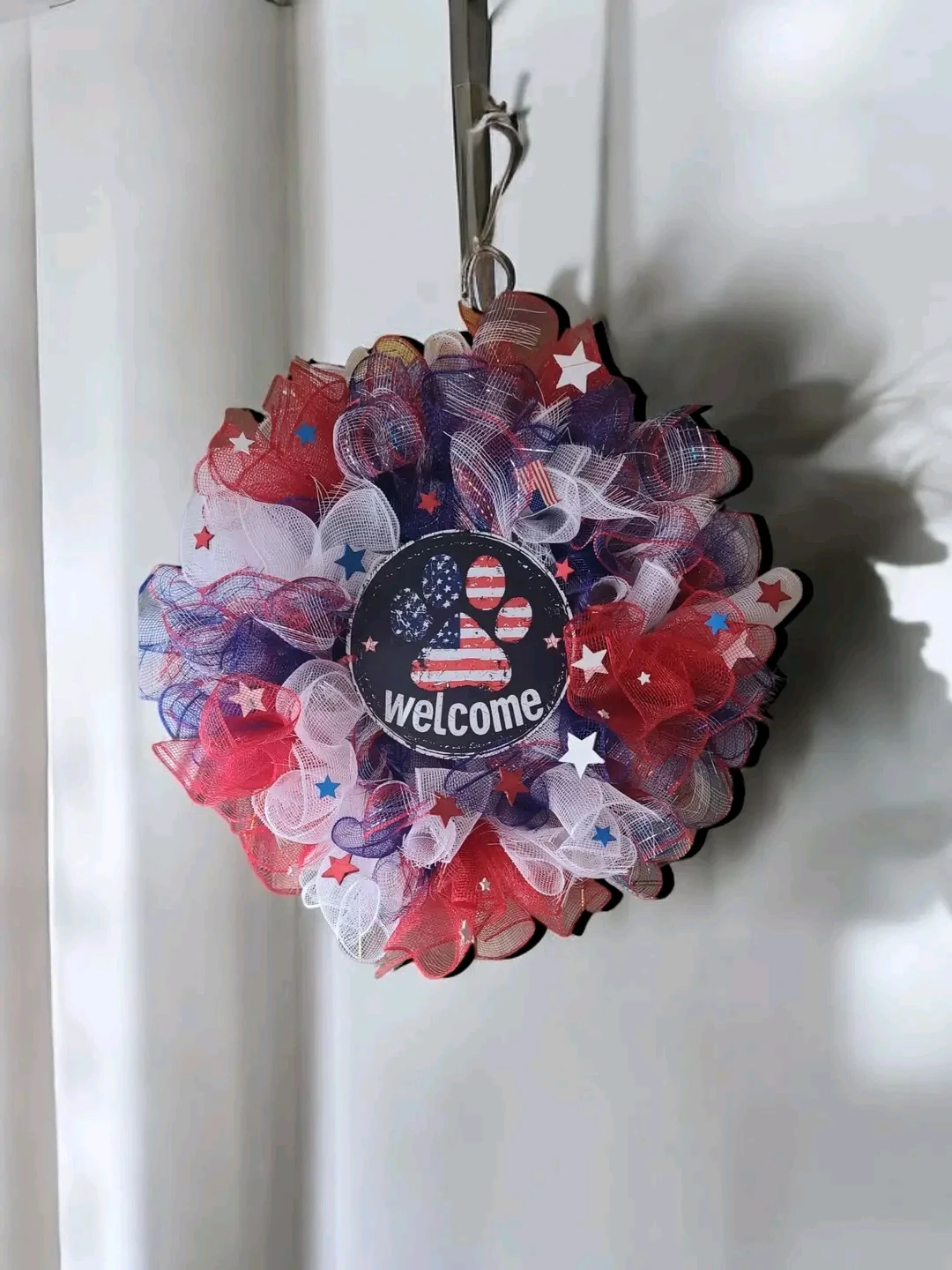 Handmade Patriotic Wreath - photo 3