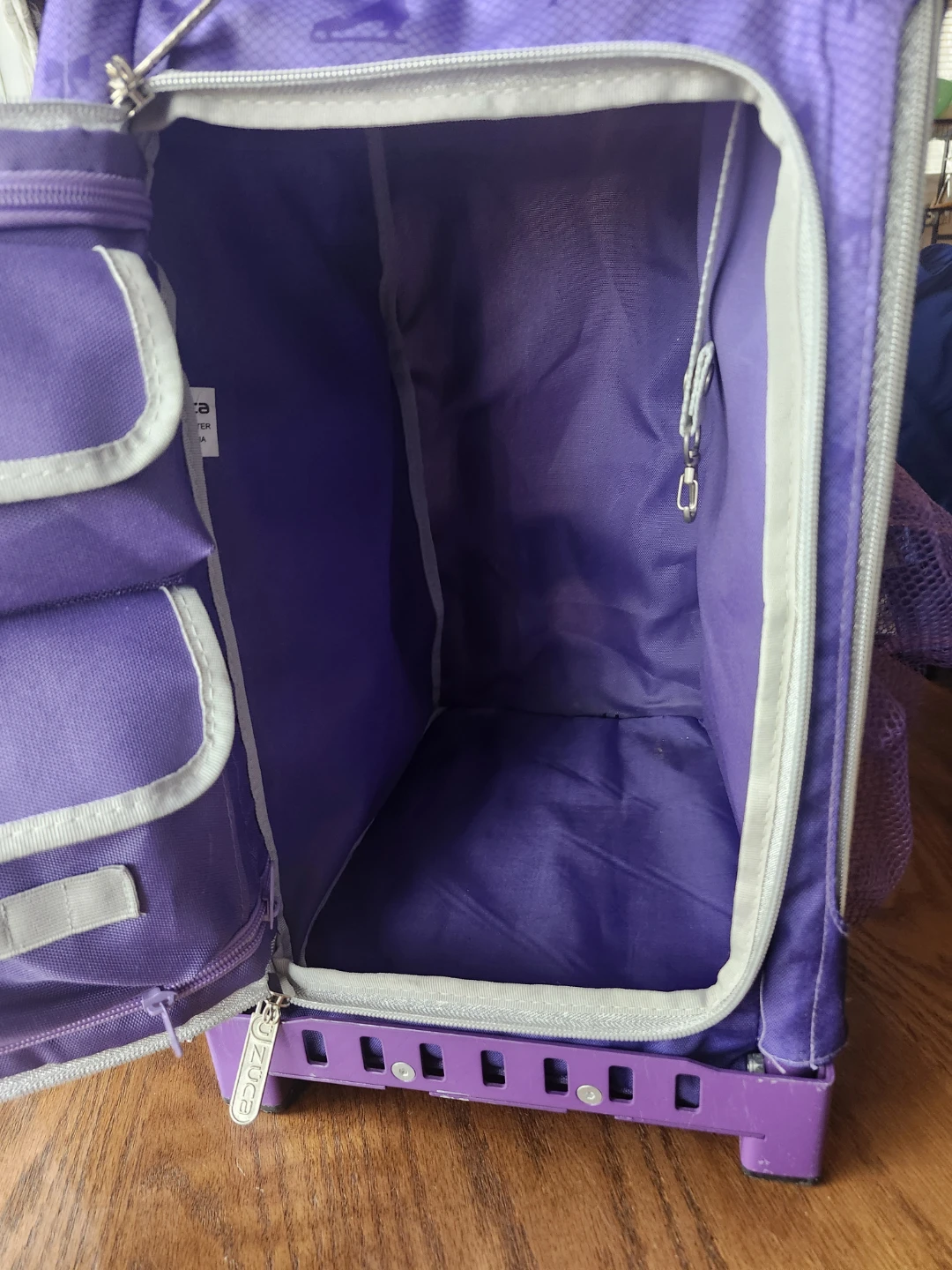 ZÜCA Purple Rolling figure skating bag - photo 3