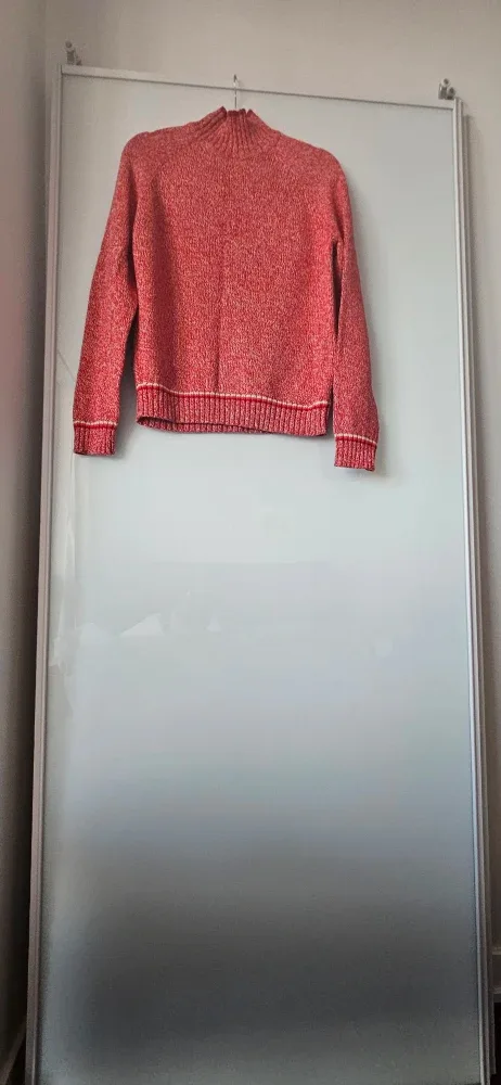 Red Knit Sweater, Size Medium image indicator(2)
