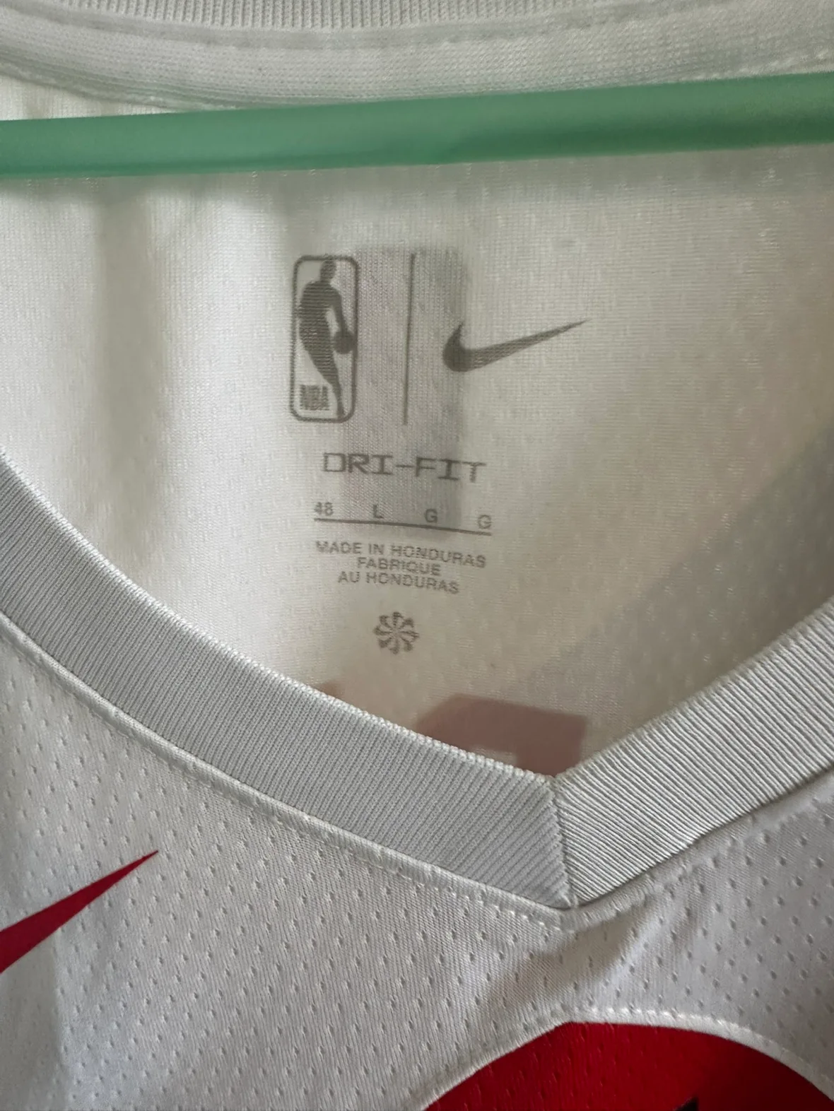 Nike Raptors Barnes Jersey - Size Large image indicator(3)