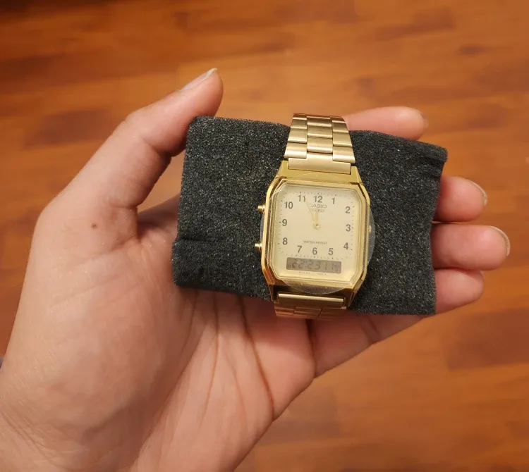 Casio Vintage AQ-230GA-9DMQYES Yellow Gold
