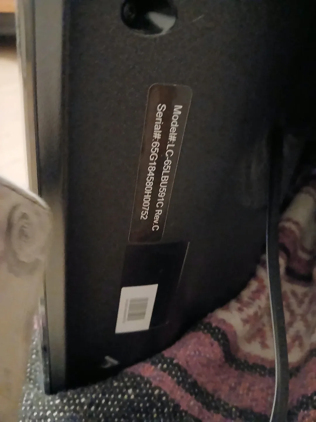 Roku 65" Smart TV image indicator(3)