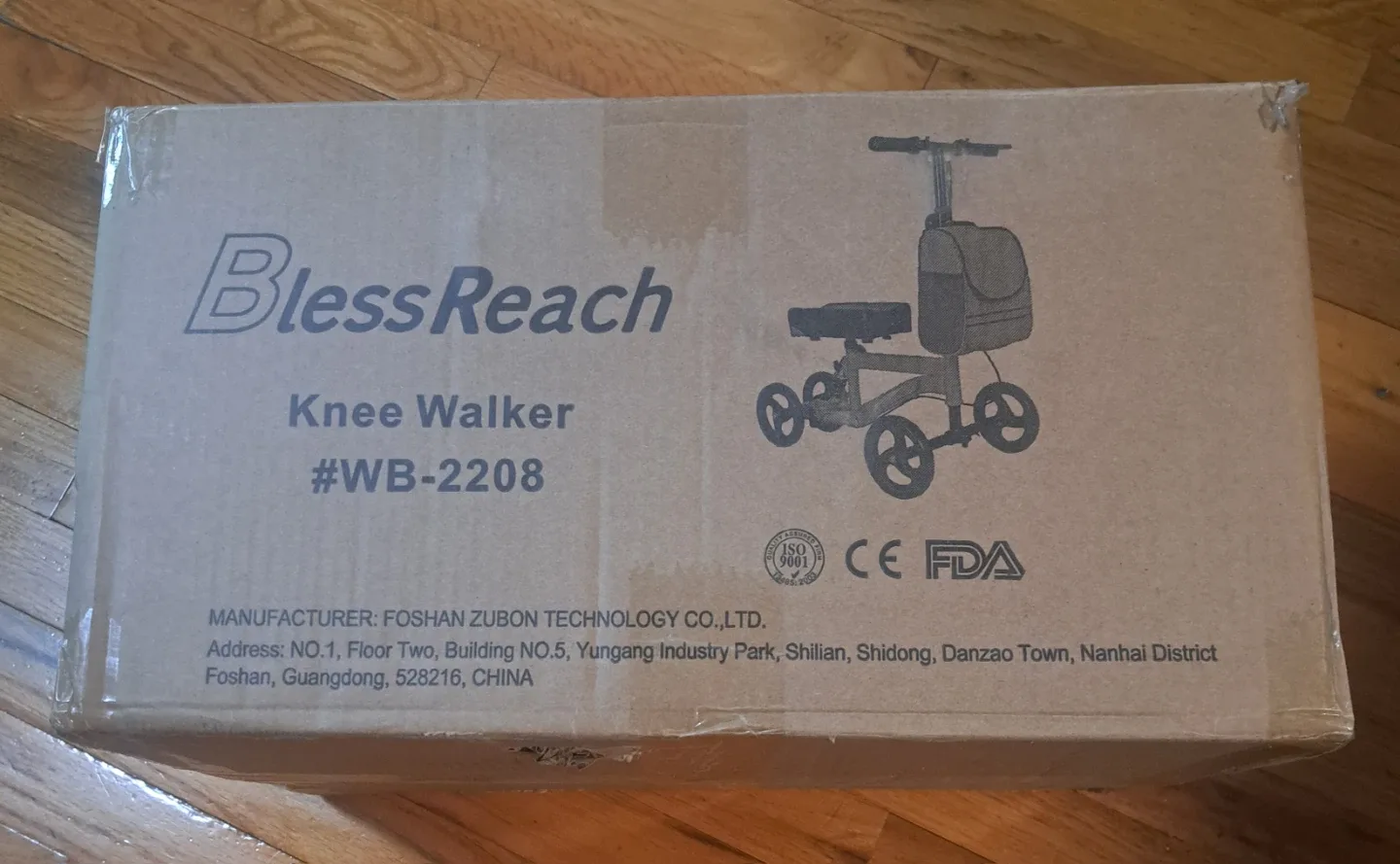 BlessReach Knee Walker Scooter image indicator(7)