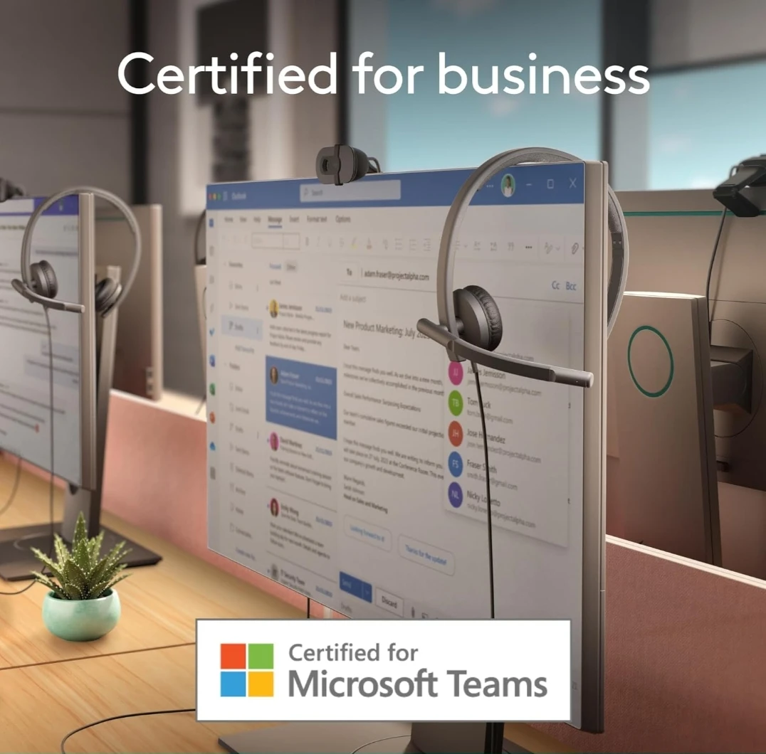 Open Box - Logitech H570e USB stereo Headset - photo 2