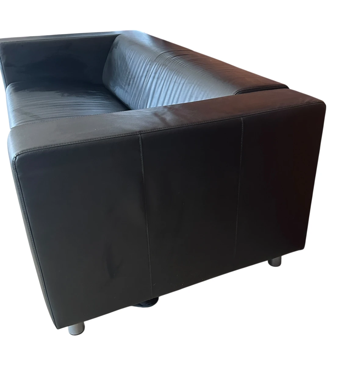 KLIPPAN Loveseat, Bomstad Black - photo 3