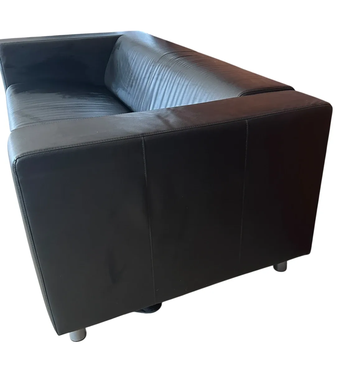 KLIPPAN Loveseat, Bomstad Black image indicator(3)