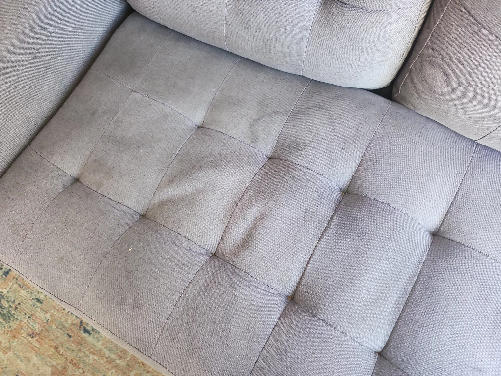 Grey Sectional Sofa with Chaise Lounge - photo 3