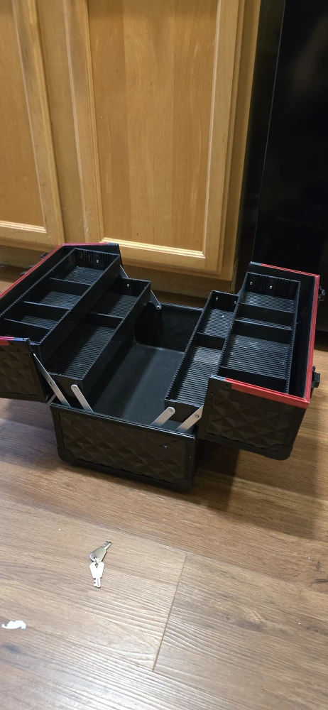 Black Makeup/Cosmetic Organizer Case - photo 4
