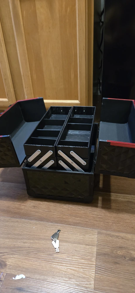 Black Makeup/Cosmetic Organizer Case - photo 5