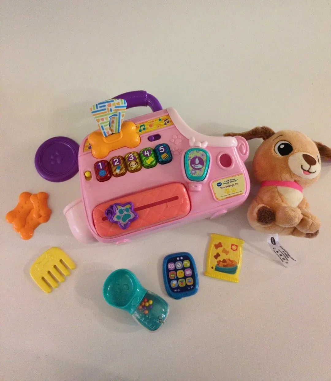 VTech Cutie Paws Puppy Learning Carrier image indicator(2)