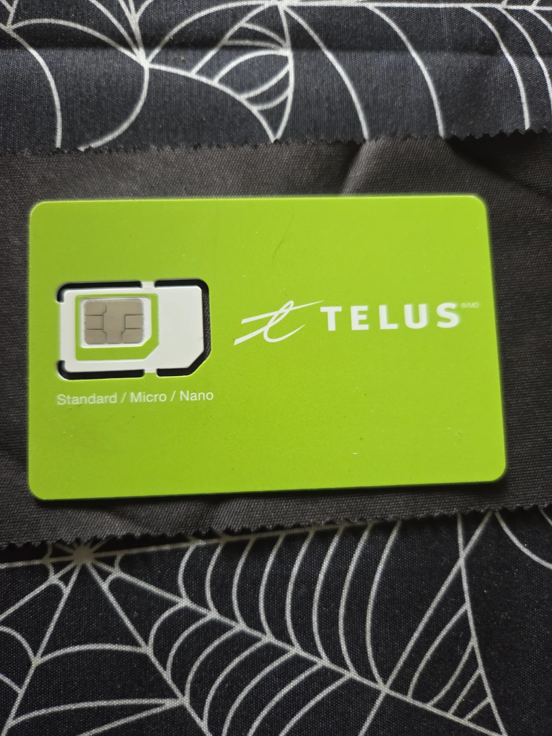 Telus SIM Card - Standard/Micro/Nano