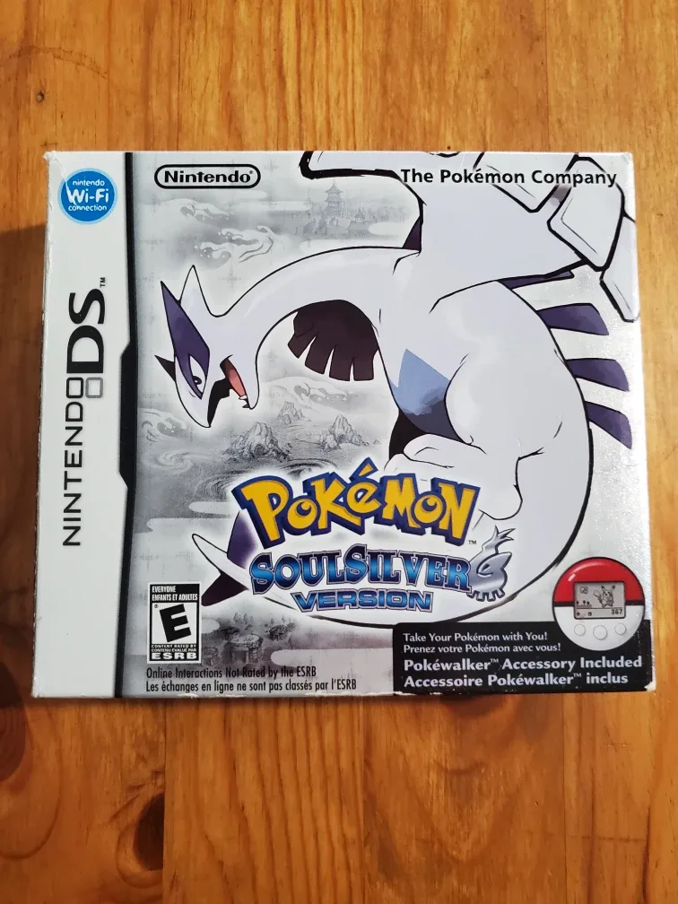 Pokemon SoulSilver Version for Nintendo DS w/ Pokewalker thumbnail