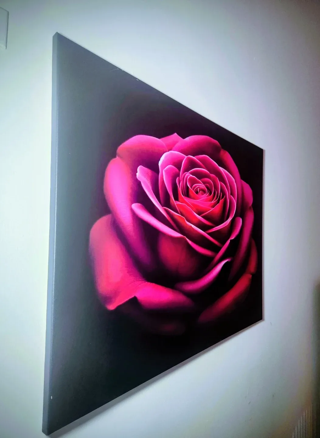 Stunning Rose Dgital Print on Canvas (Painting) image indicator(3)