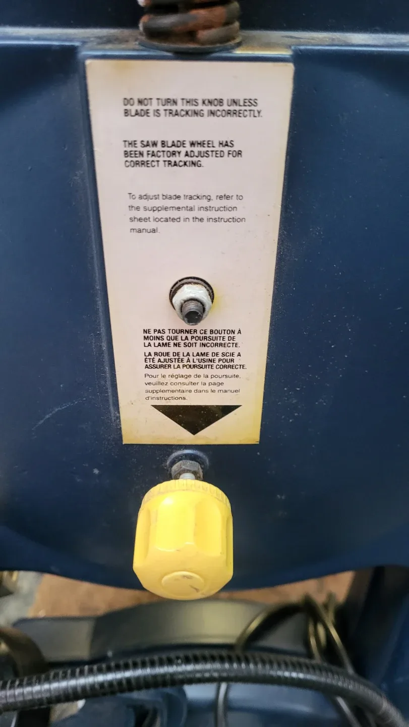 Mastercraft 9" Band Saw/Scie à ruban image indicator(5)