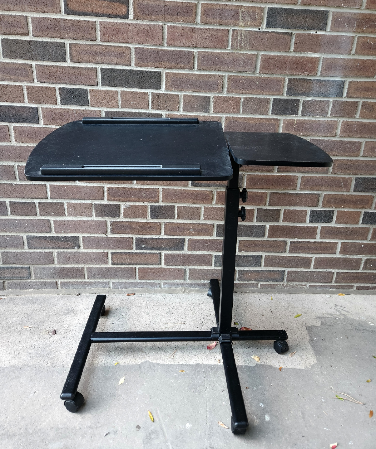 Adjustable Black Laptop Desk - photo 2