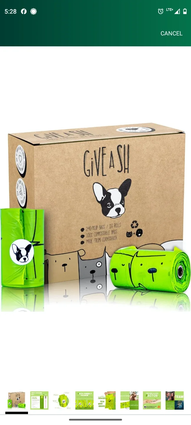 Give A Shit Dog Poop Bags - 240 Bags image indicator(6)