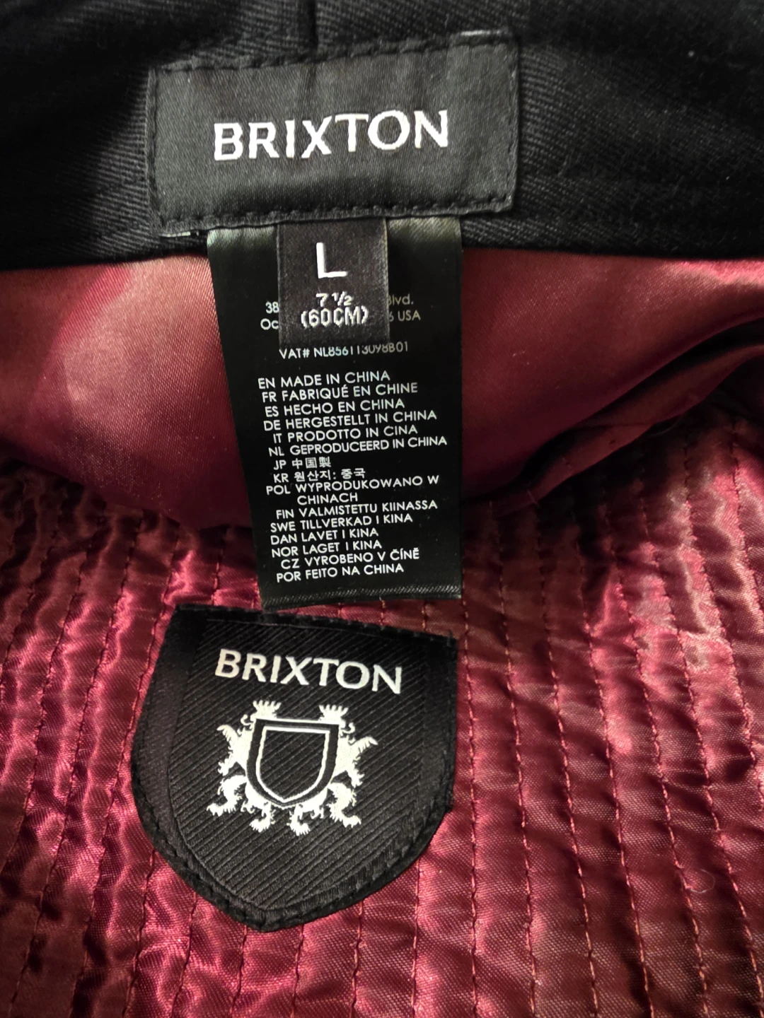 Brixton Herringbone Newsboy Cap - photo 4