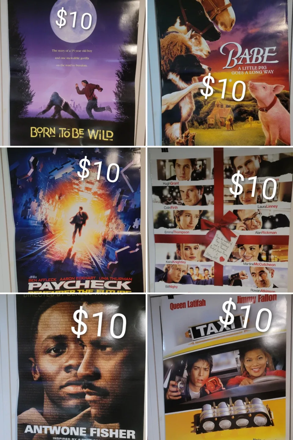 Vintage movie theater display posters Original 27x40 image indicator(9)