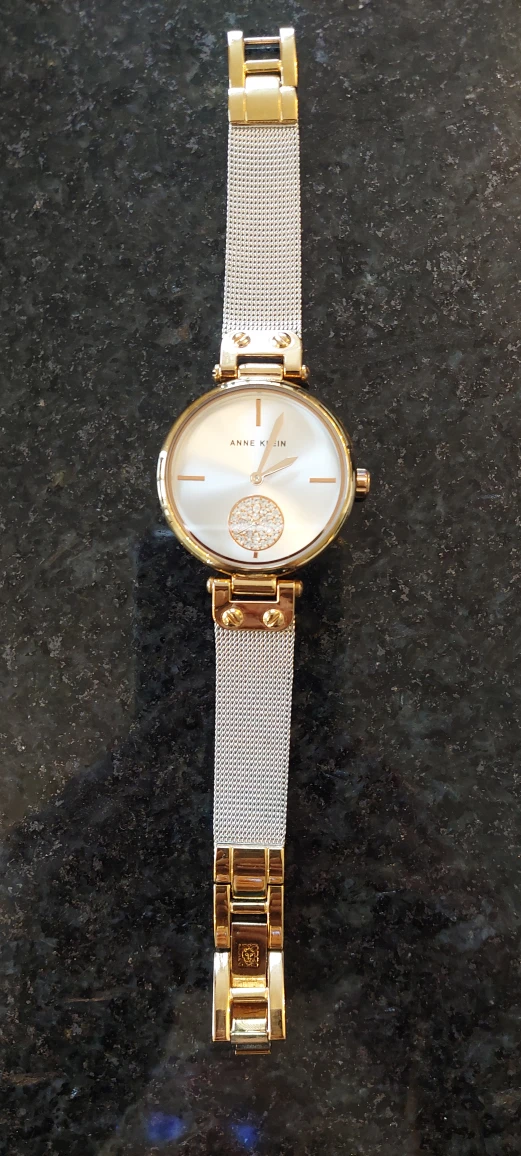 Anne Klein Gold & Silver Watch - Like New! - photo 3