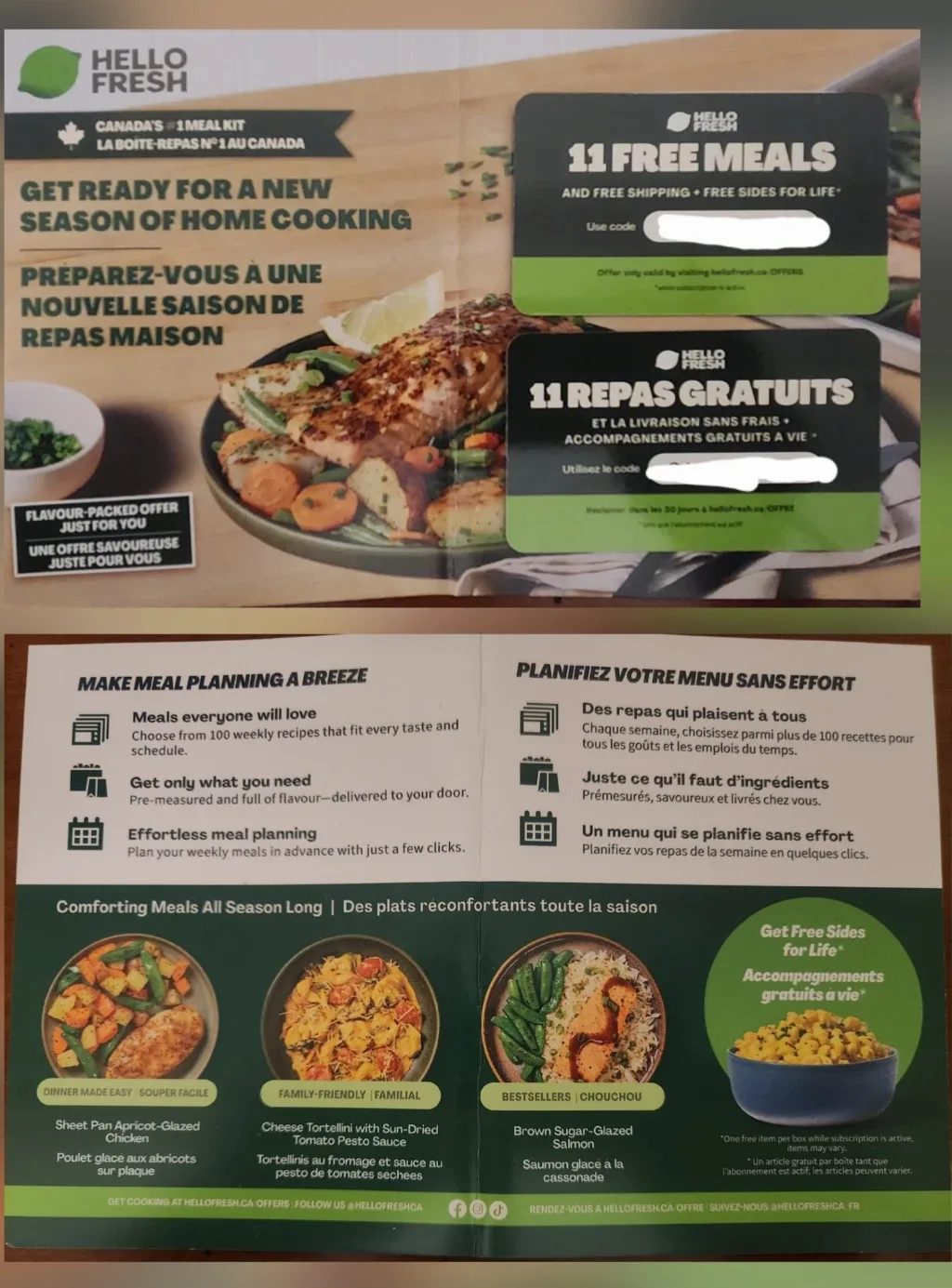 HelloFresh 11 Free Meals Voucher